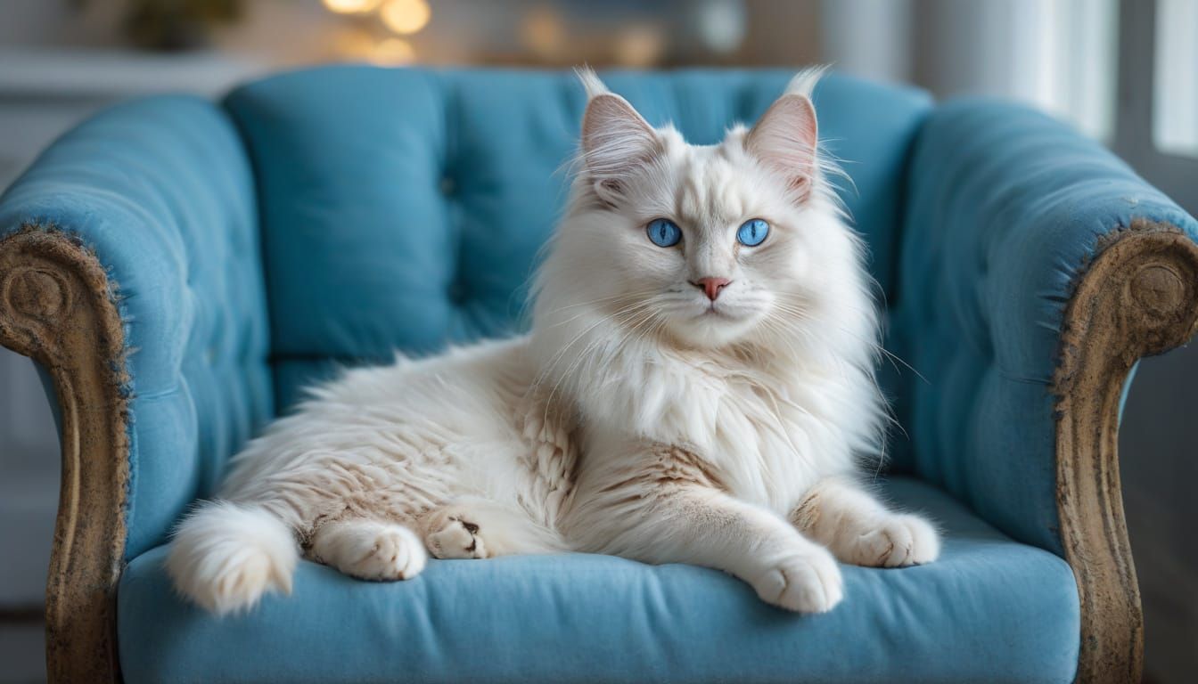 Angora cat