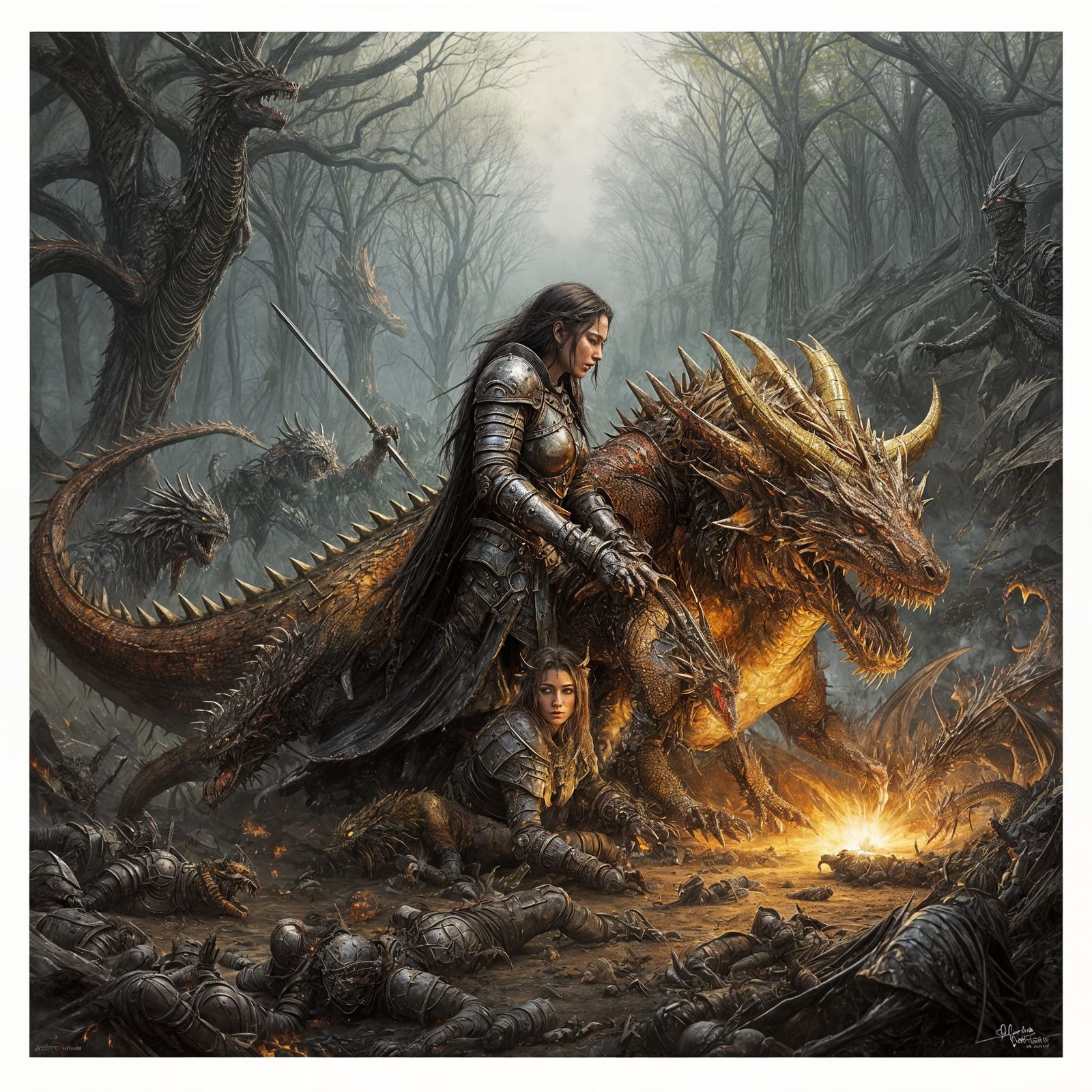 A Moment of Compassion on a Medieval Battlefield