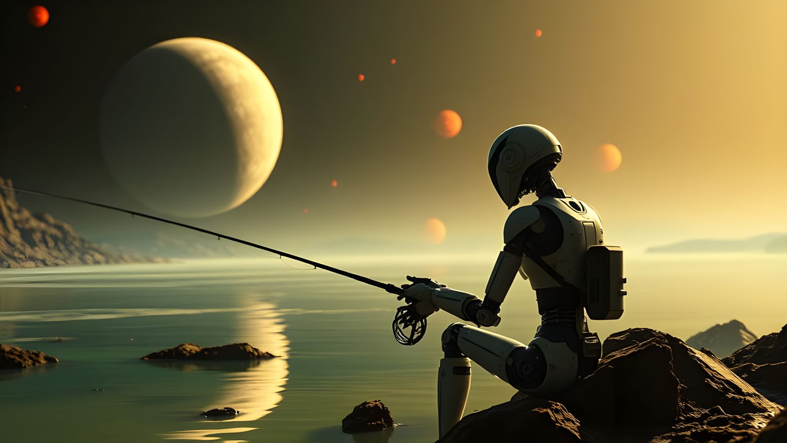 Droid Angler by Methane Lake