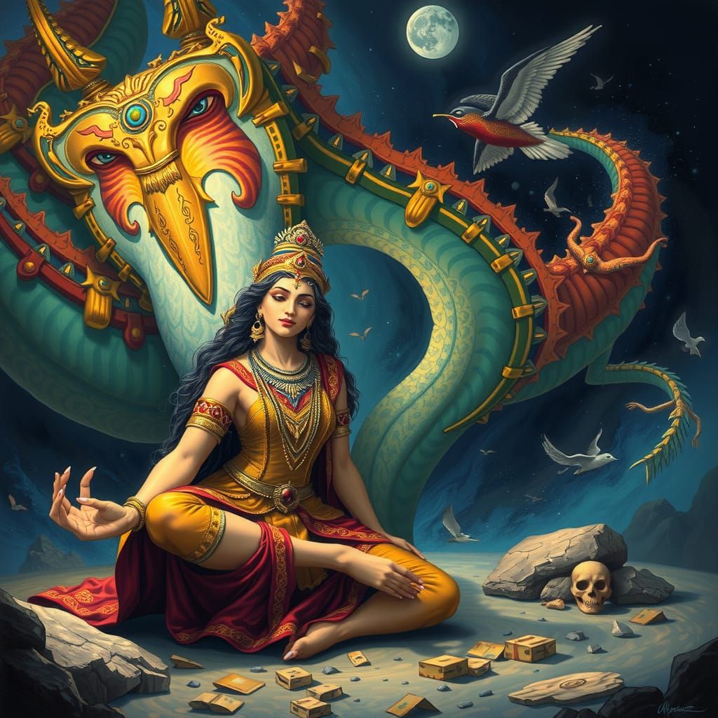 Alarmingly Beautiful Satureya Image