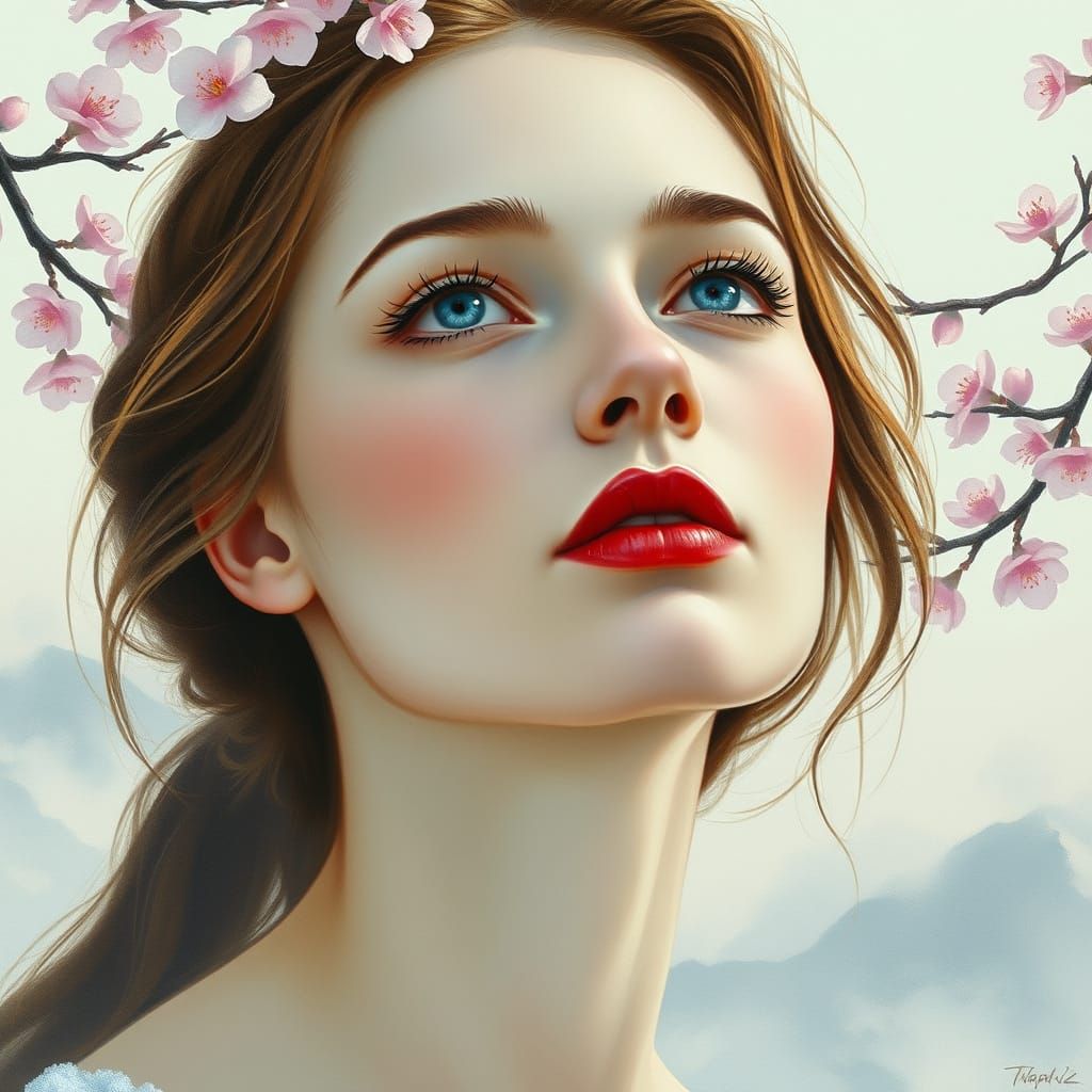 Ethereal Beauty in Soft Focus