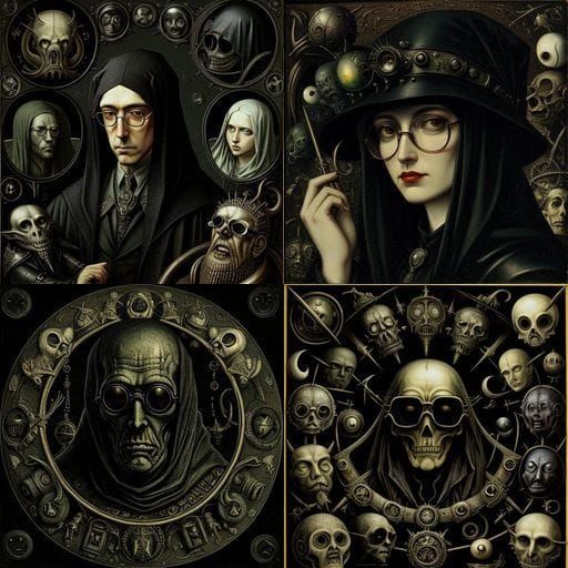 Surreal Eyewear Inspired by Cosmic Horror and Biomechanical ...