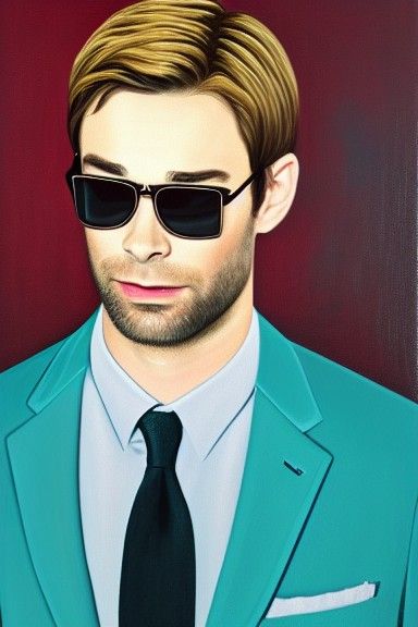 Teal Suit Portrait in James Gurney Style