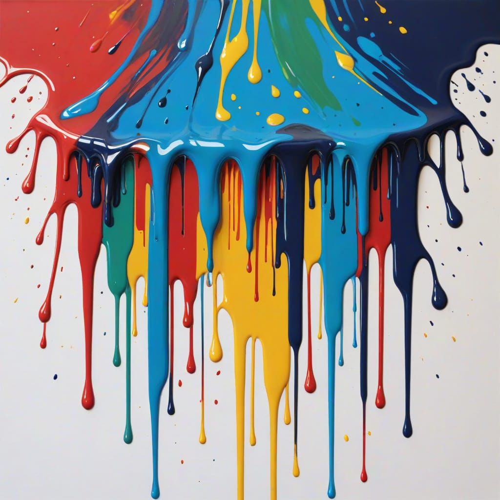 drip paint