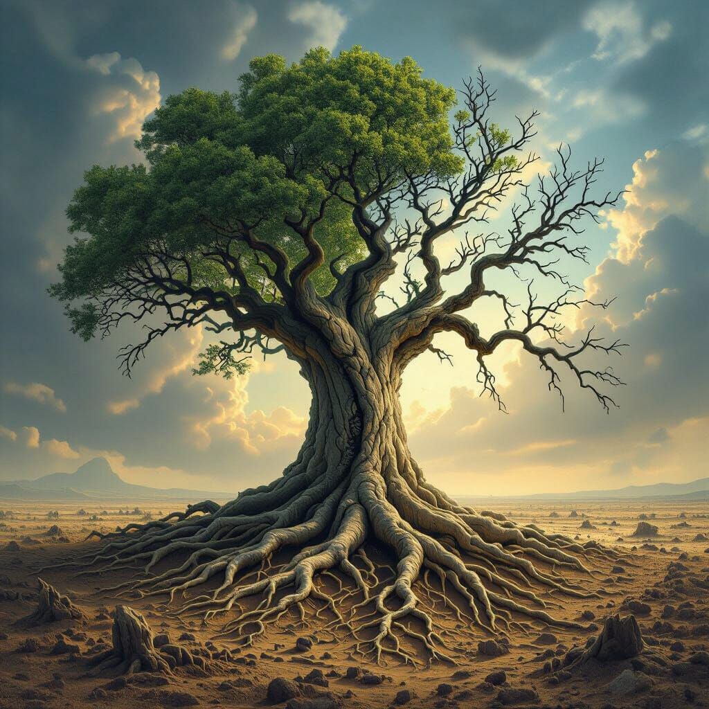 Ancient Tree: Life and Desolation in Epic Fantasy Art