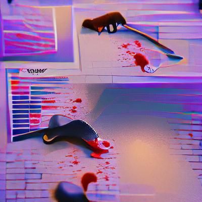 AI Image of Murder