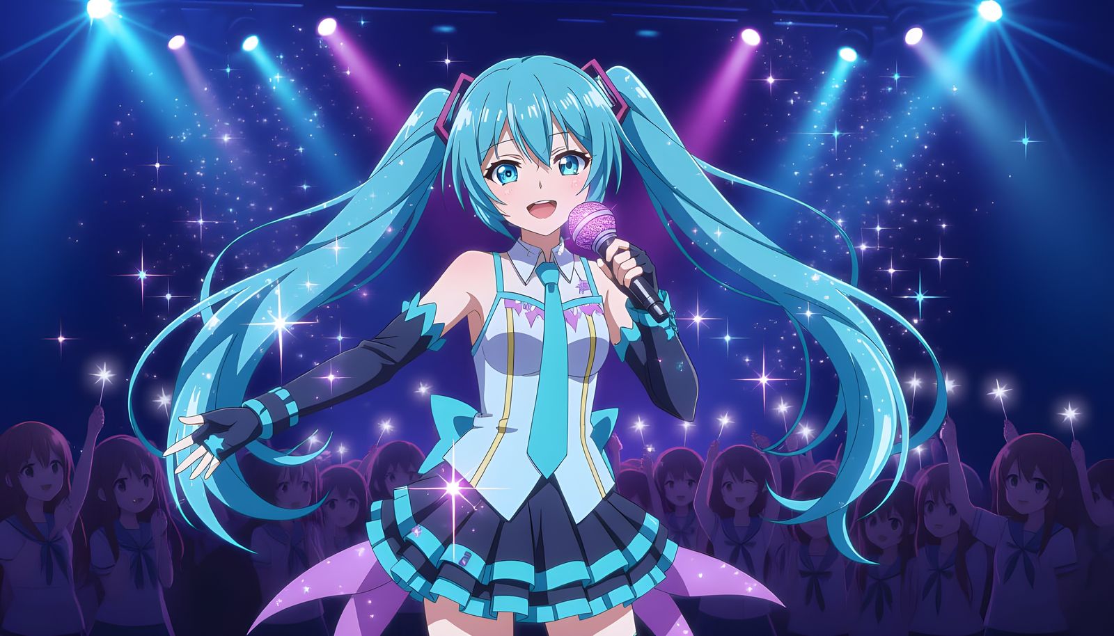 Hatsune Miku Double Exposure Anime Concert