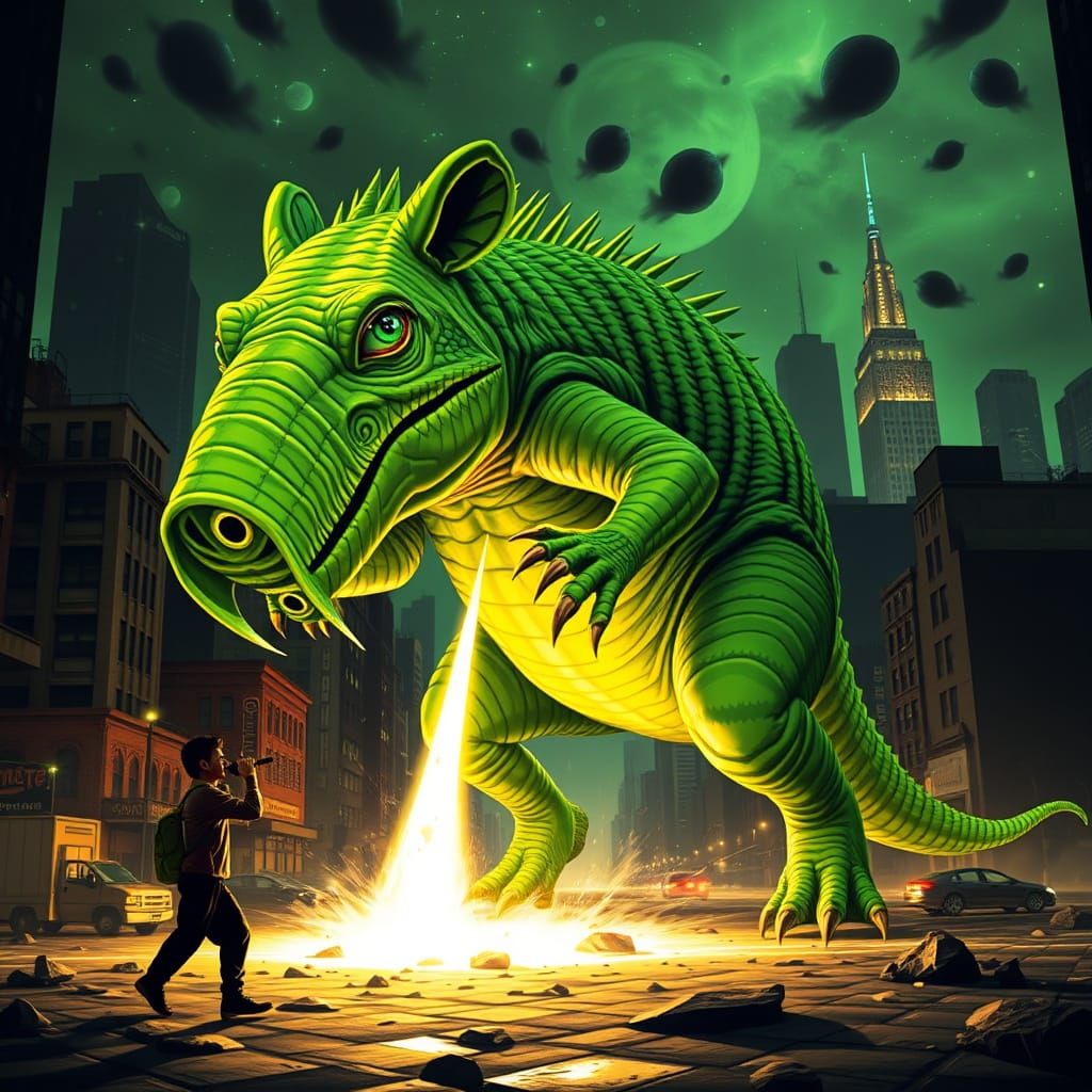 Radioactive Aardvark Terrorizes New York City