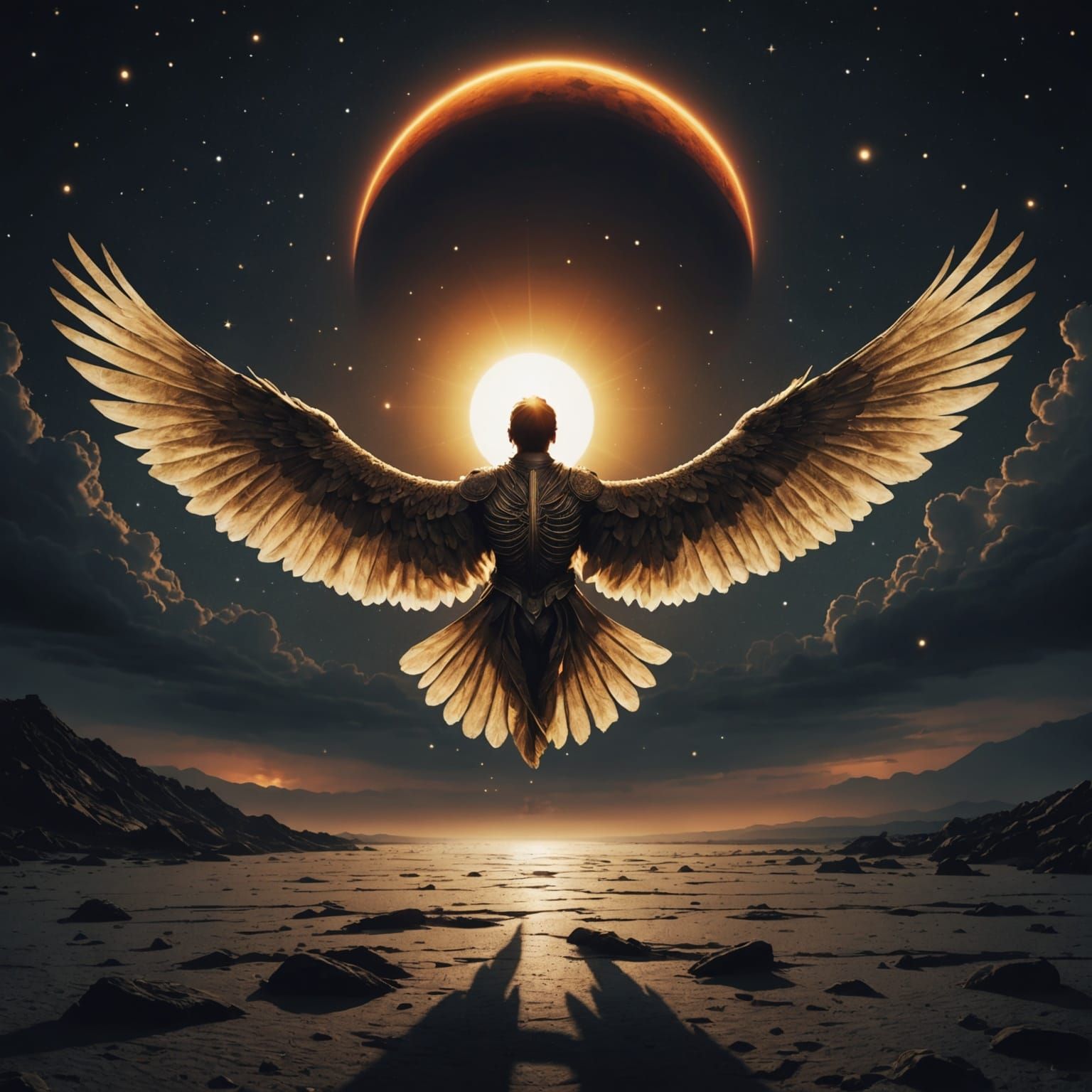 Lost in Oblivion: A Cosmic Art Depiction