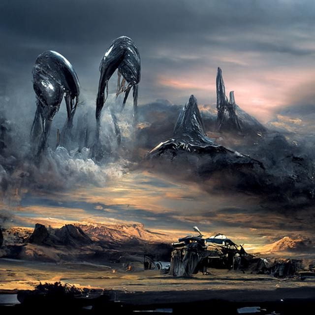 Otherworldly Aliens in Matte Pastel Style