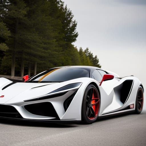 Italian Hypercar: Realistic Professional Automotive Photogra...