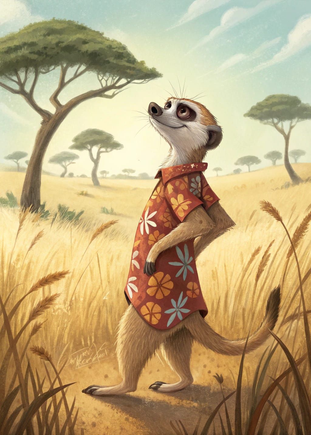 Timon Teasing Pumba in Sunny Savannah