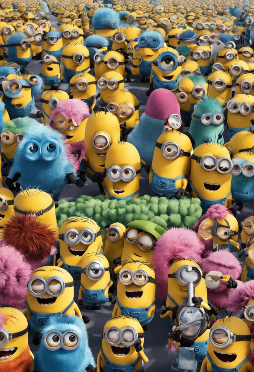 Millions of Minions from Despicable Me
