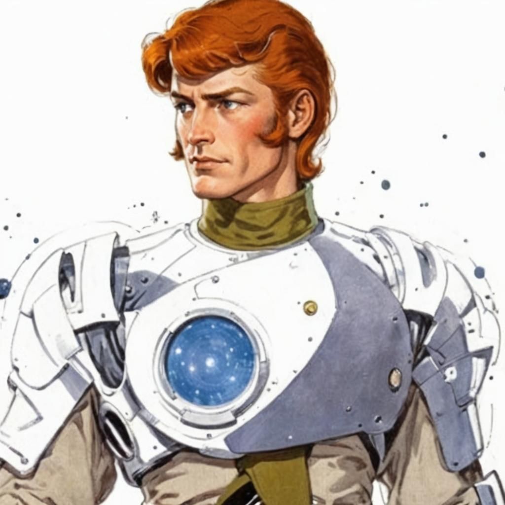 Captain Future SNEAK PEAK : Curtis Newton aka Capatin Future