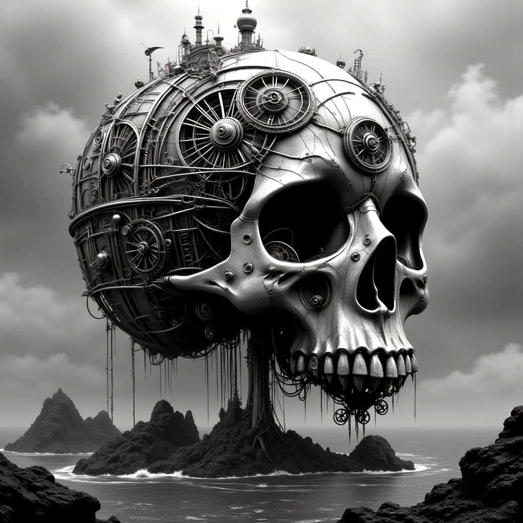 Gothic Steampunk Scaffolding