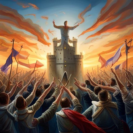 Castle Ablaze: A New Beginning Rises