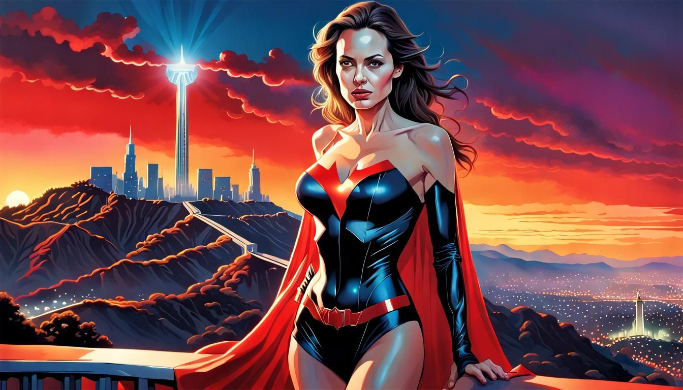 Superhero Cover Art in Alex Ross Style