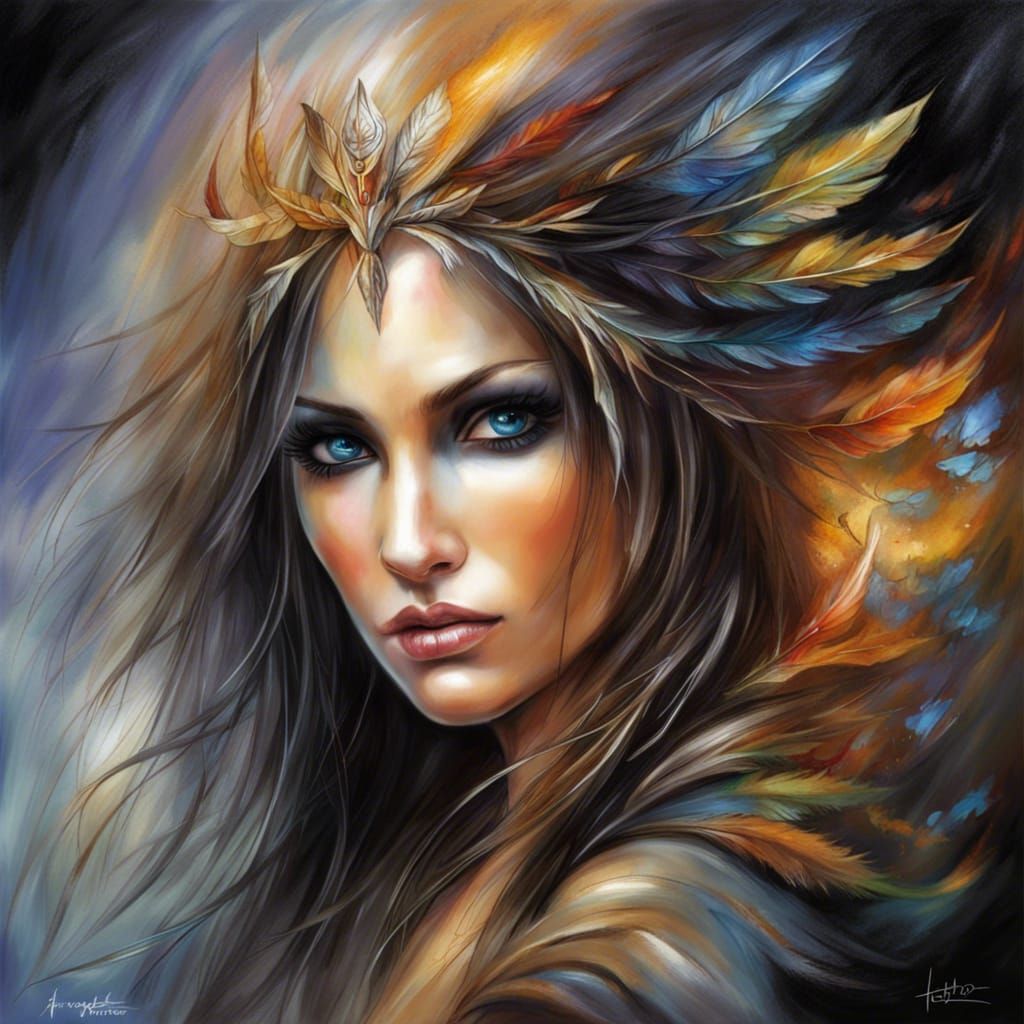 Fantasy Art Inspired by Masters of Color and Line