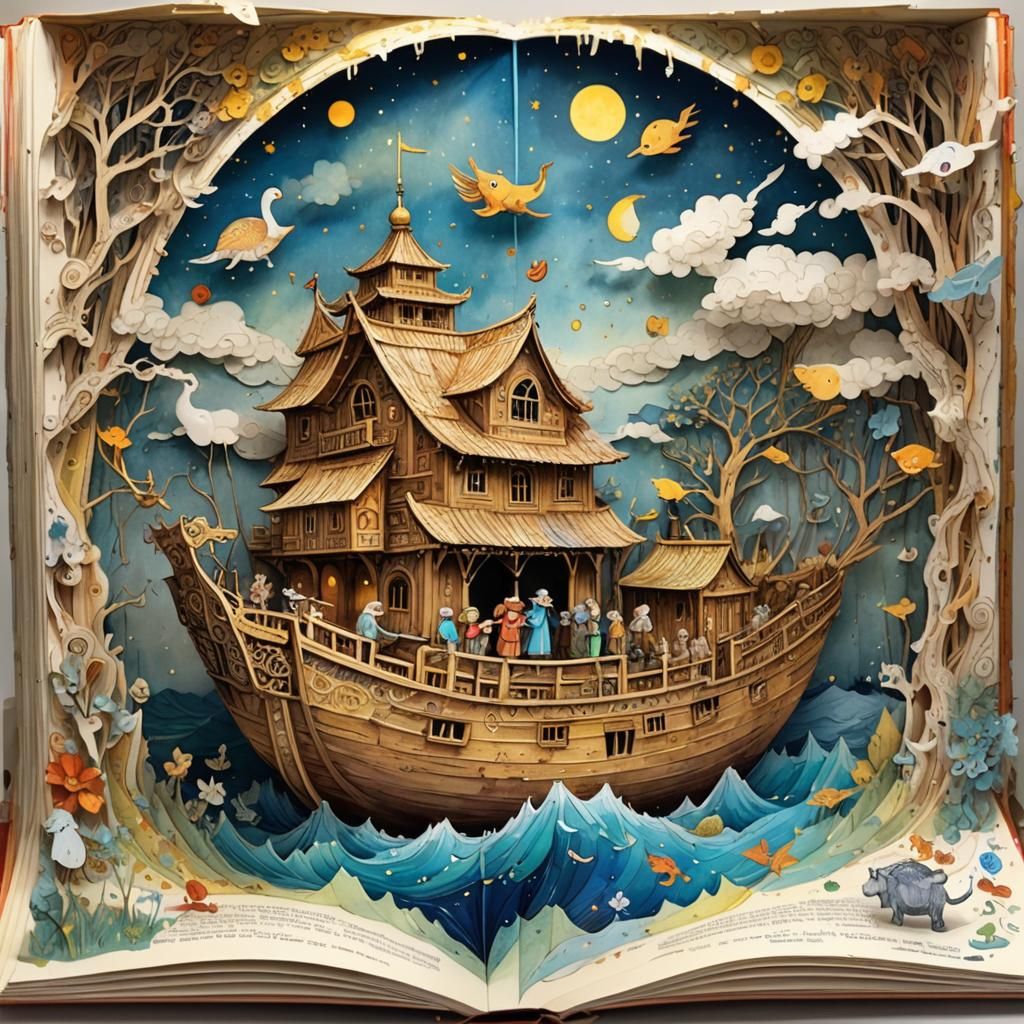 Noah's Ark Pop-up Book