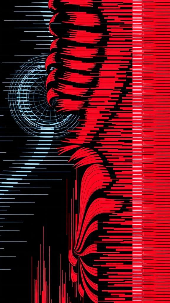 Chaotic Layers: Corrupted People in Evolving Patterns