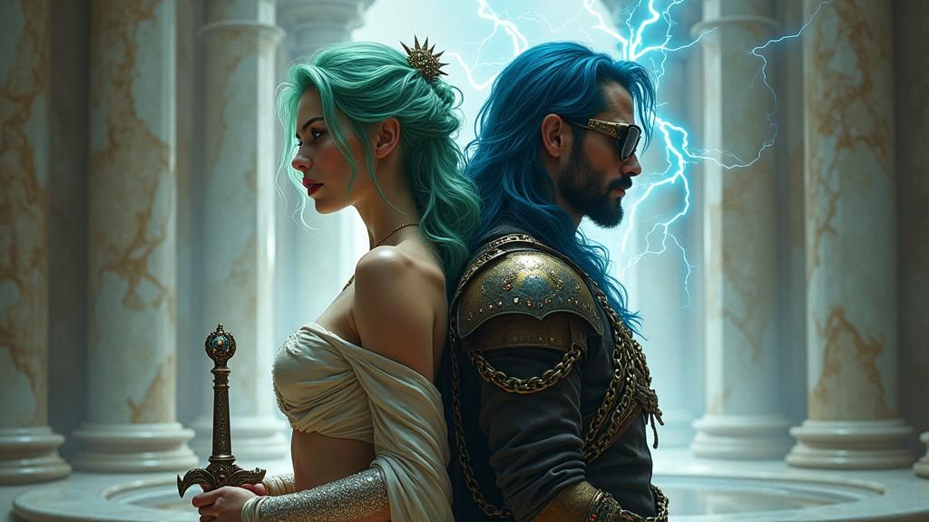 Heroic Adventurers Face a Demon Overlord