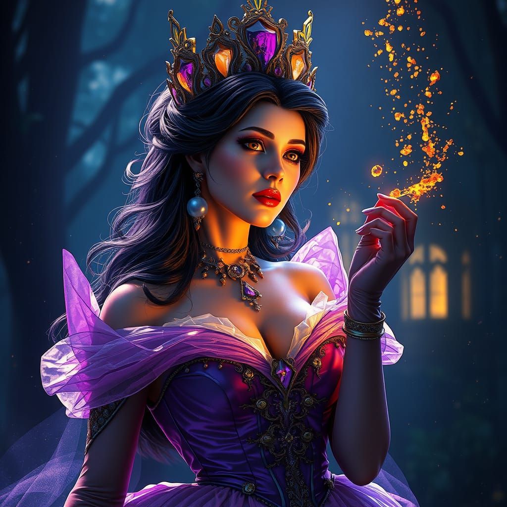 Elvira Cinderella: Dark Fantasy Concept Art