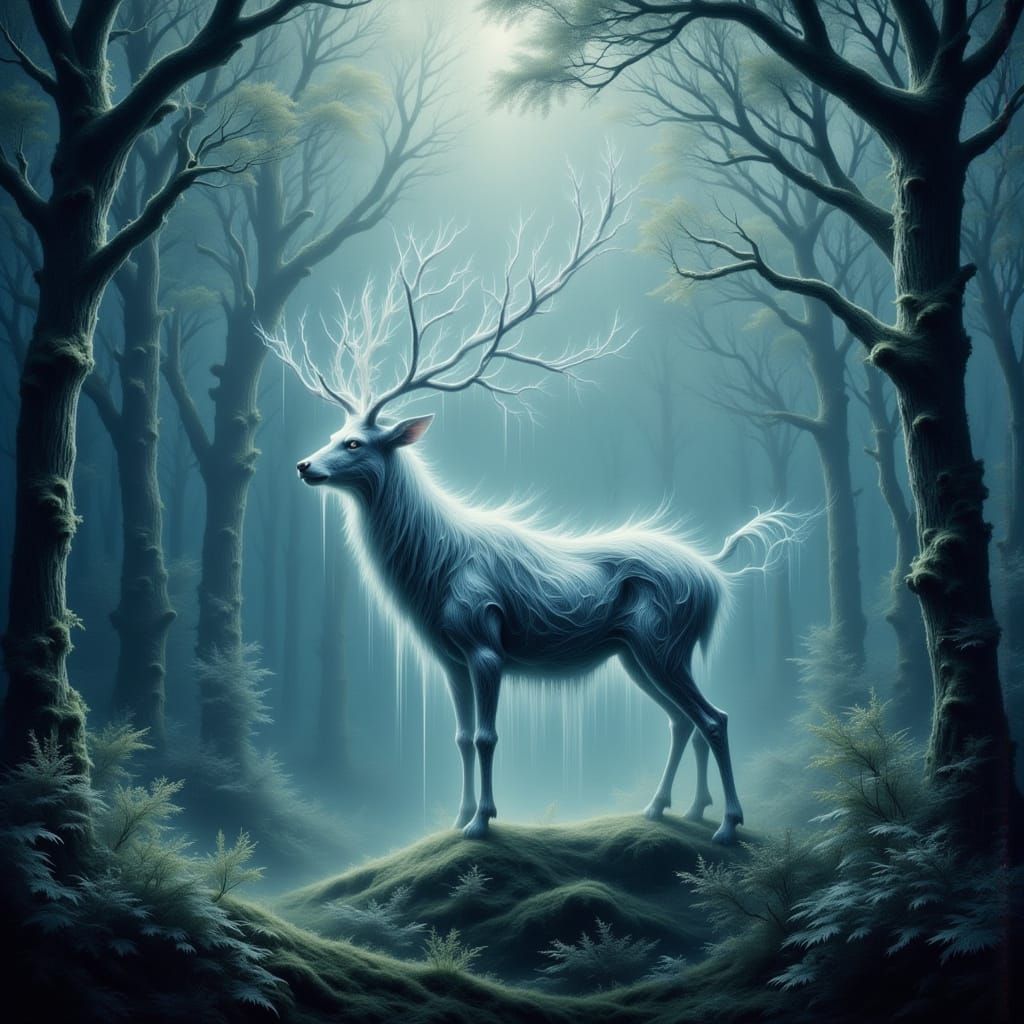 <lora:-WhiteWalker Fusion-:1.0> <lora:Ethereal Magic Flux:1.0> <lora:Photogram Dreams:1.0> <lora:Faefortas FX:1.0> Imagi...