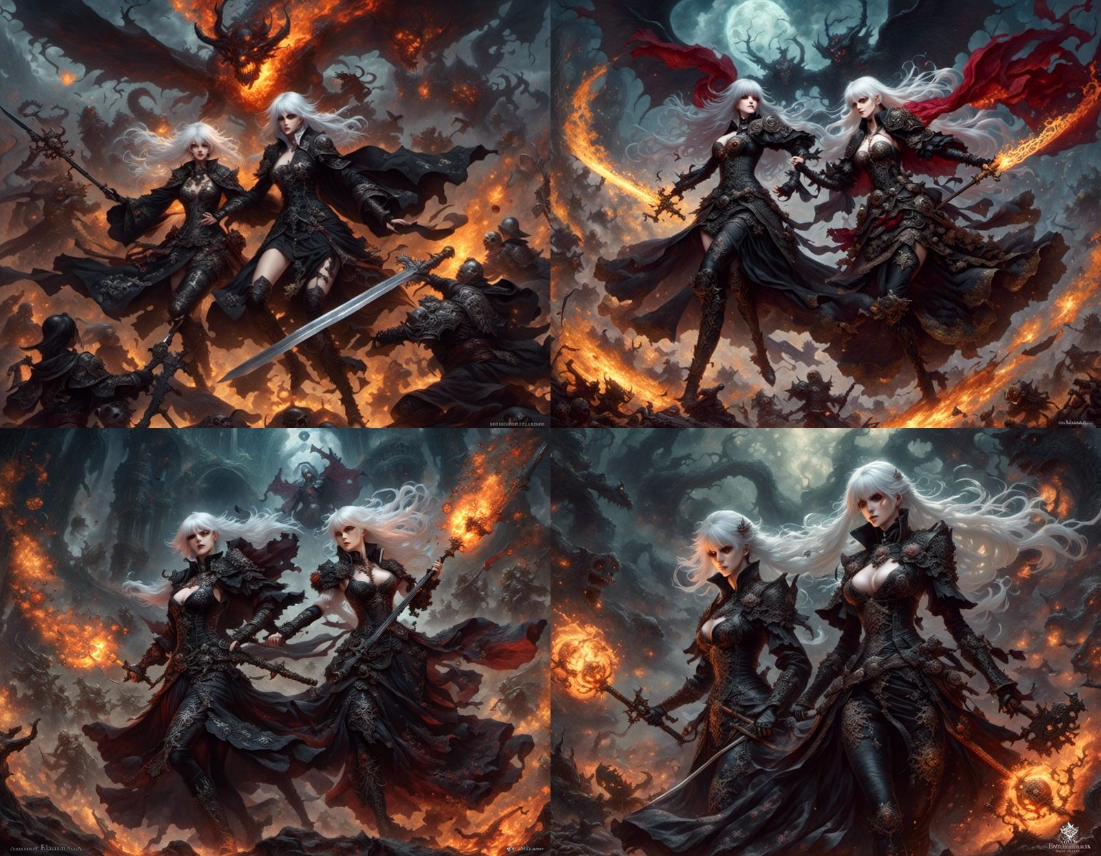 FizzyElf and Vixyna Fight Undead Hordes