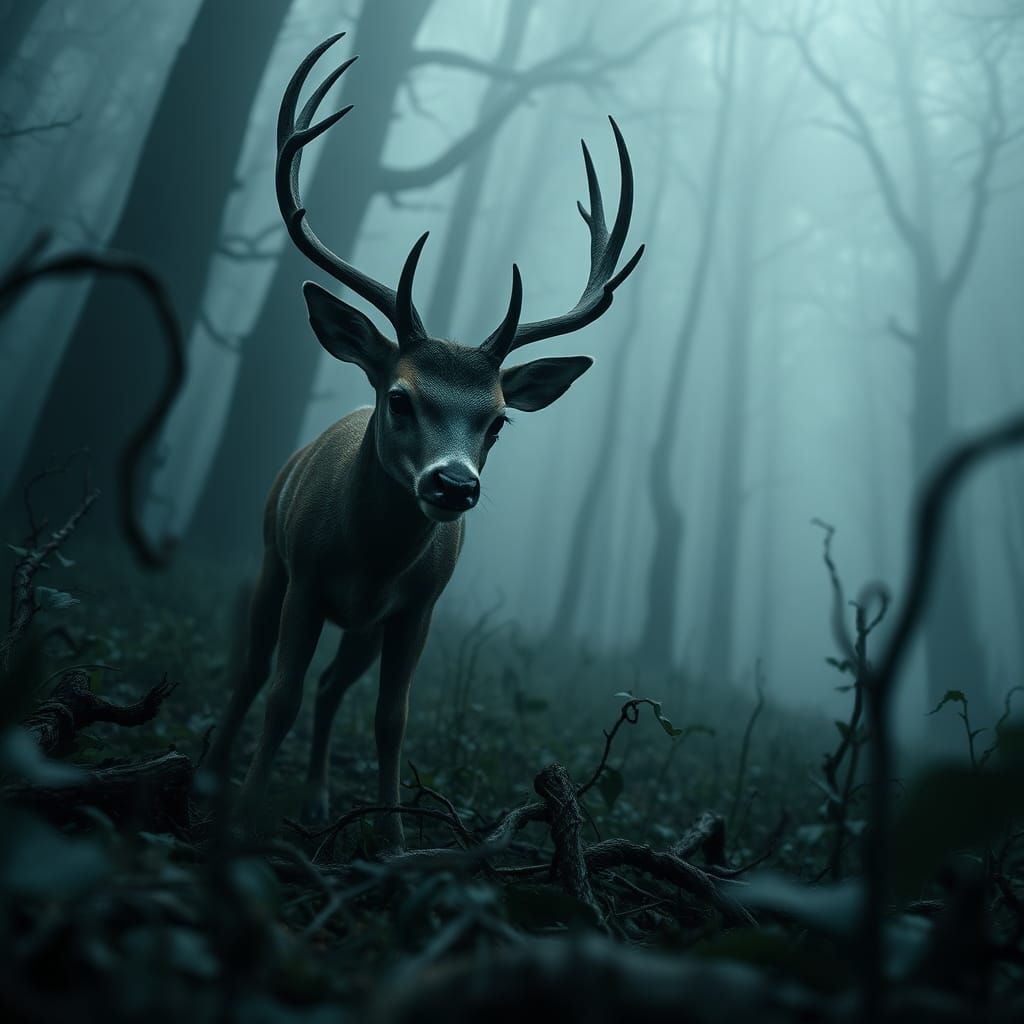 Bambi….after dark.