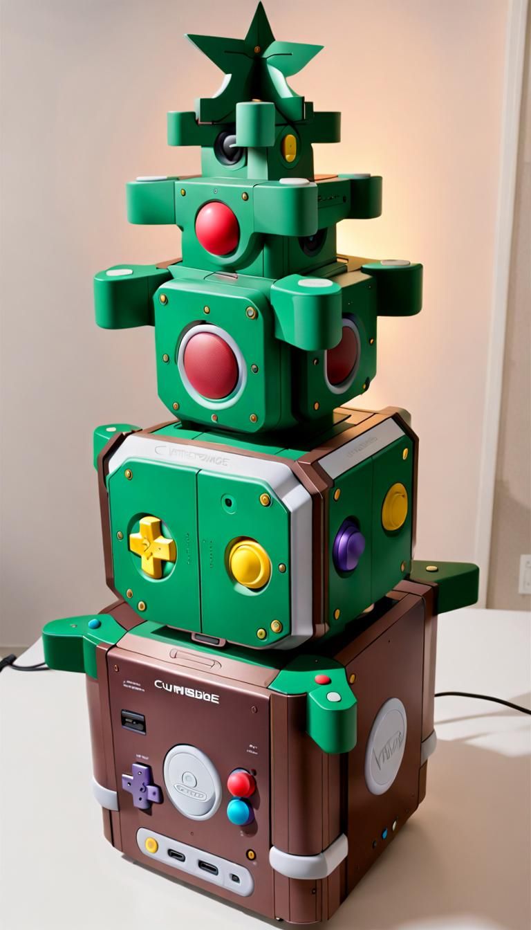 Nintendo Gamecube Christmas Tree Conversion
