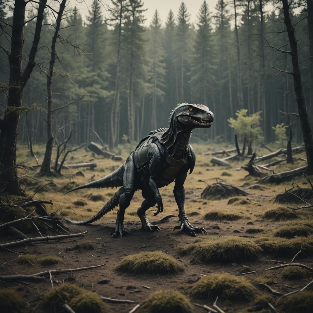 Joe Biden on Mars: A Cinematic Film Still