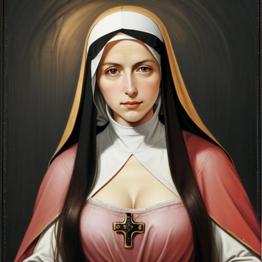 Nun in the Style of Elisabetta Sirani