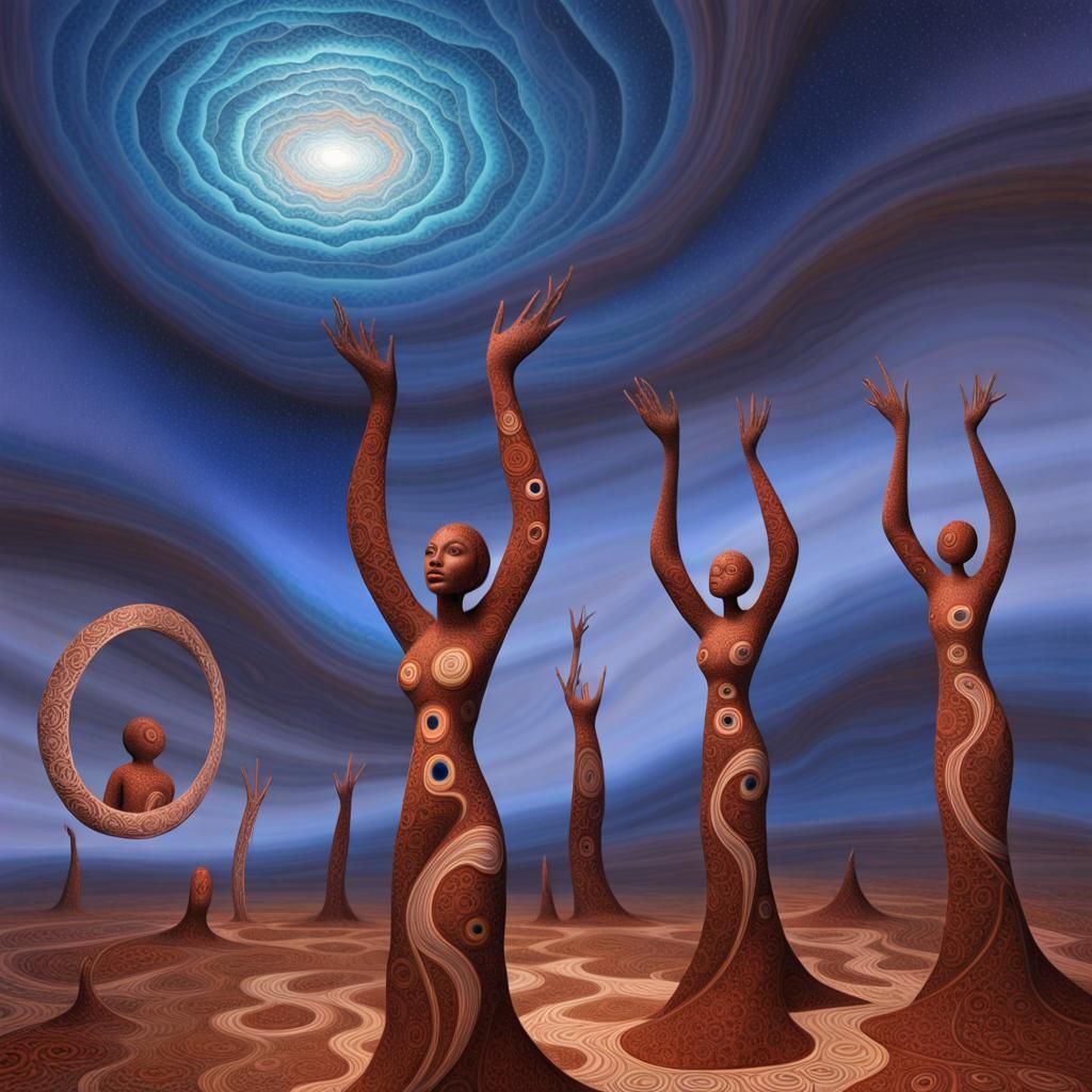 Mother of Creation: Aboriginal Fractal Art