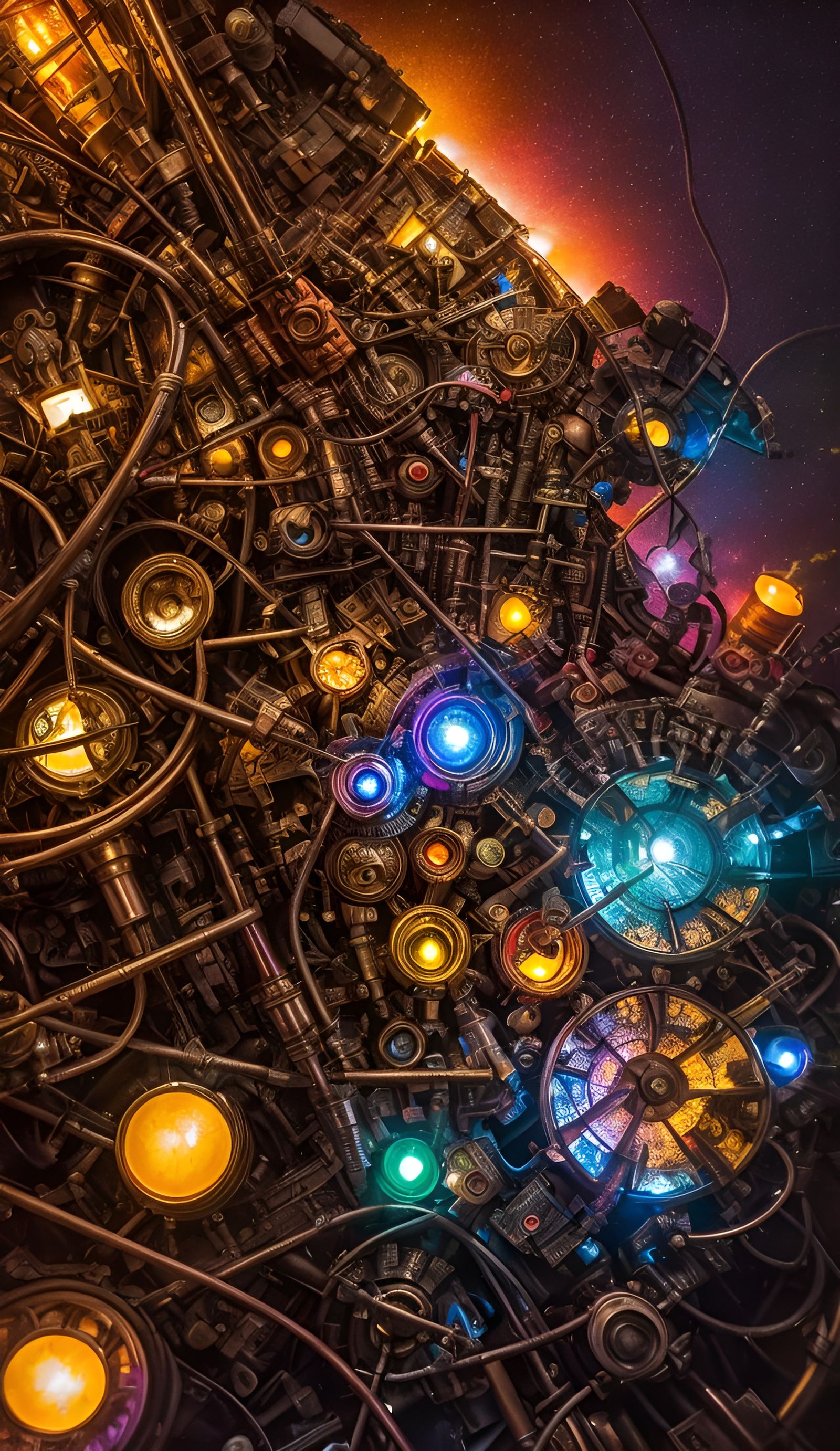 Kinetic Sculpture Inspired by Tinguely, Wrightson and Wall