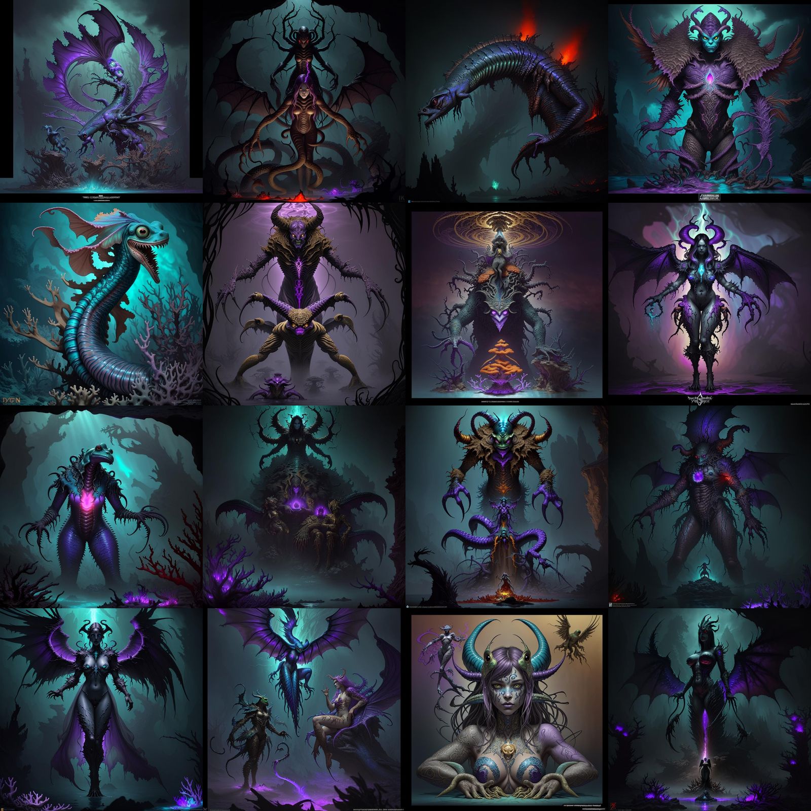 Surreal Crabman and Fishman Armies Engage in Epic Battle on...