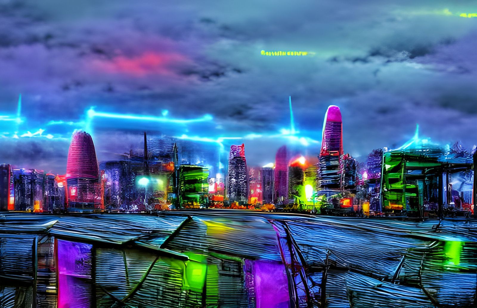 AI Generated Cityscape