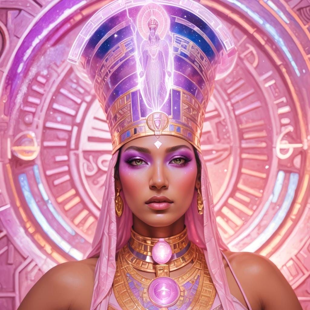 Cosmic Violet Flame Priestess Goddess