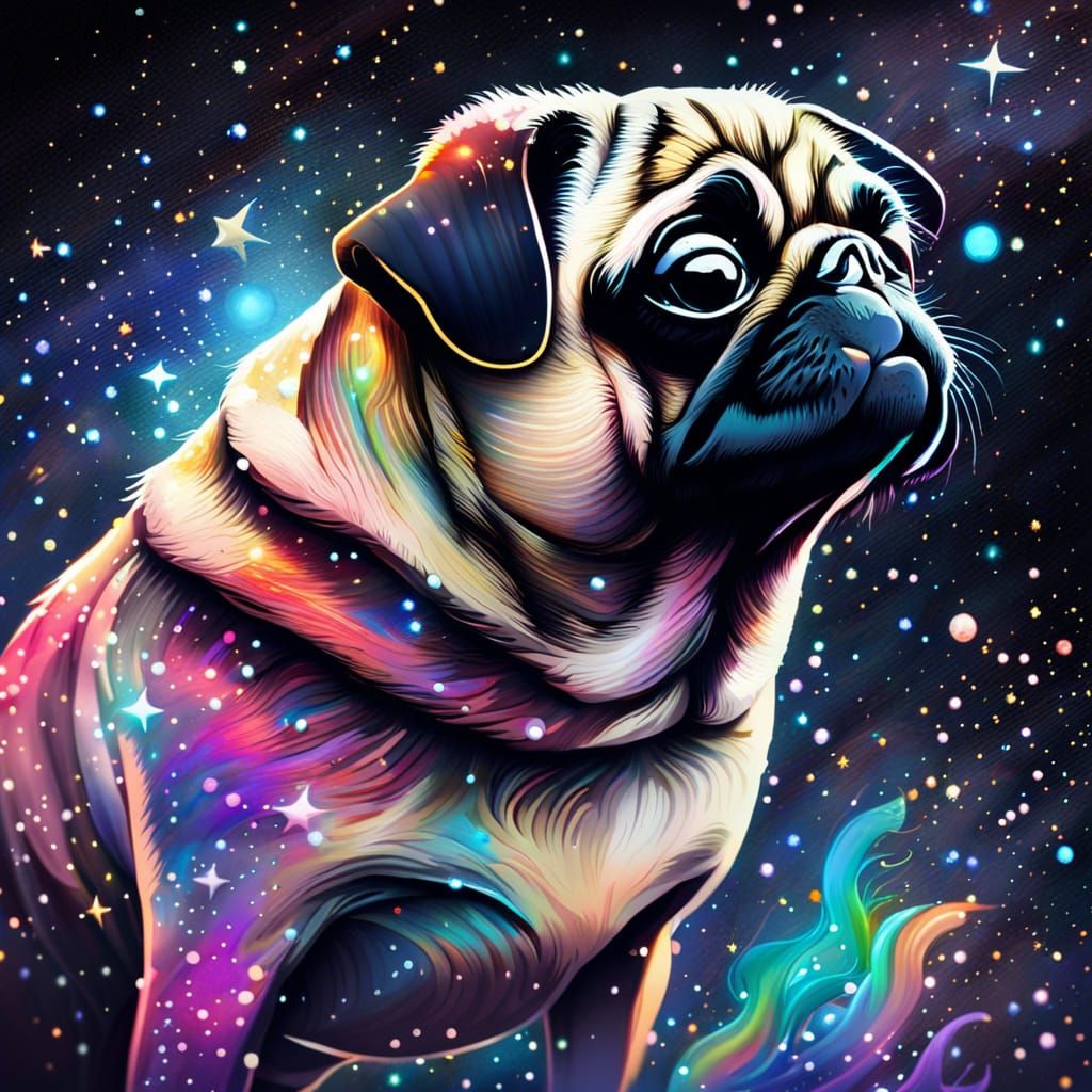 Frank the Pug dreaming of Home