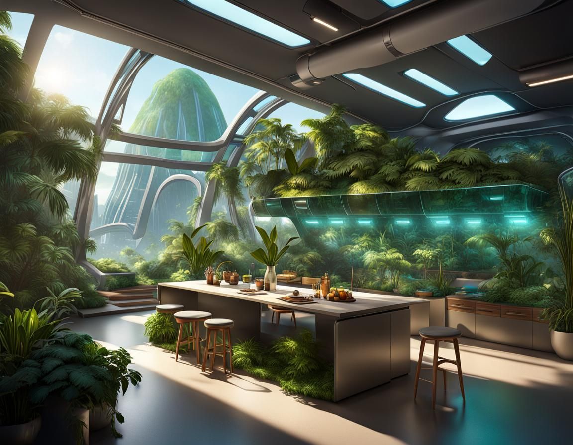 Utopian Green Cities: Harmonious Future in Unreal Engine 5