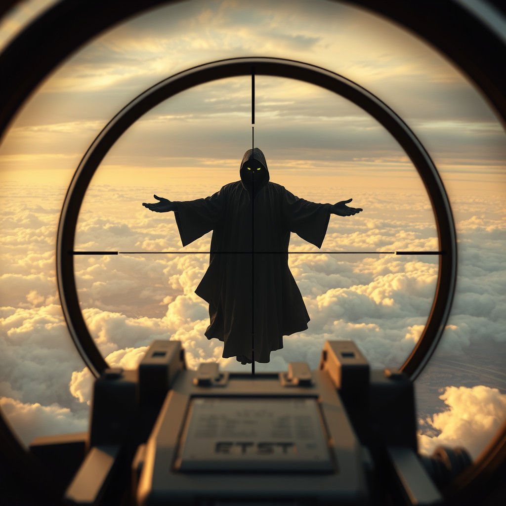 Divine Entity in Celestial Crosshairs