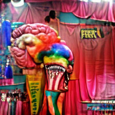 Abstract Colorful AI-Generated Image