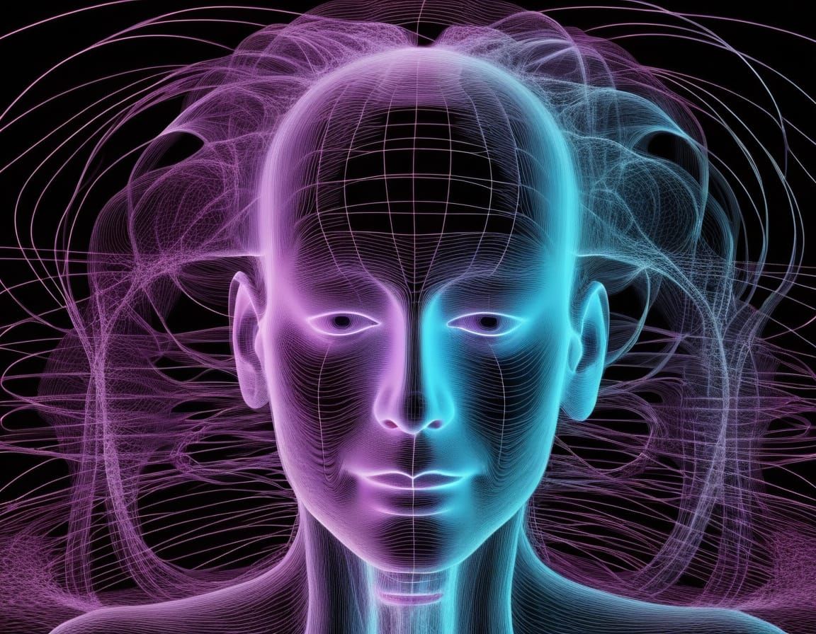 Harmonograph Head Leaking Lissajous