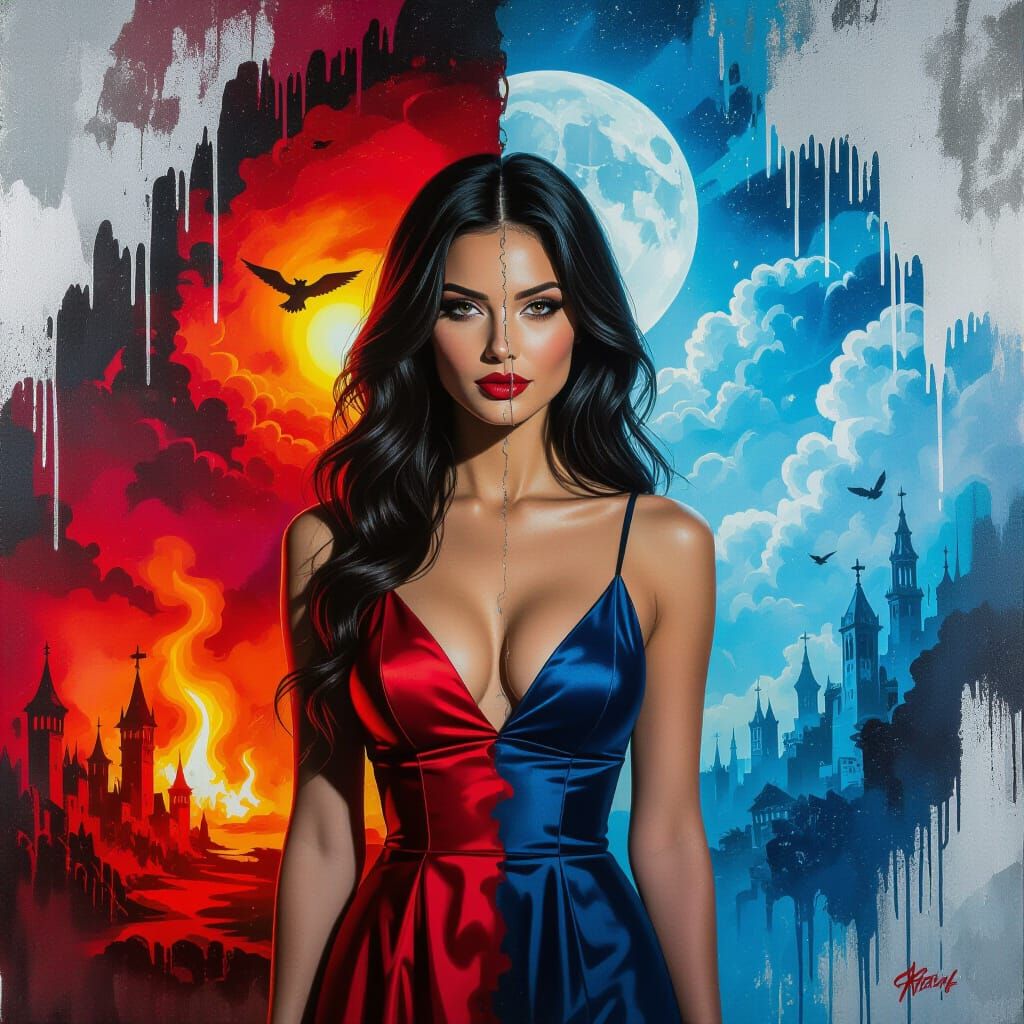 Heaven and Hell: A Woman's Dichotomy in Graffiti Art