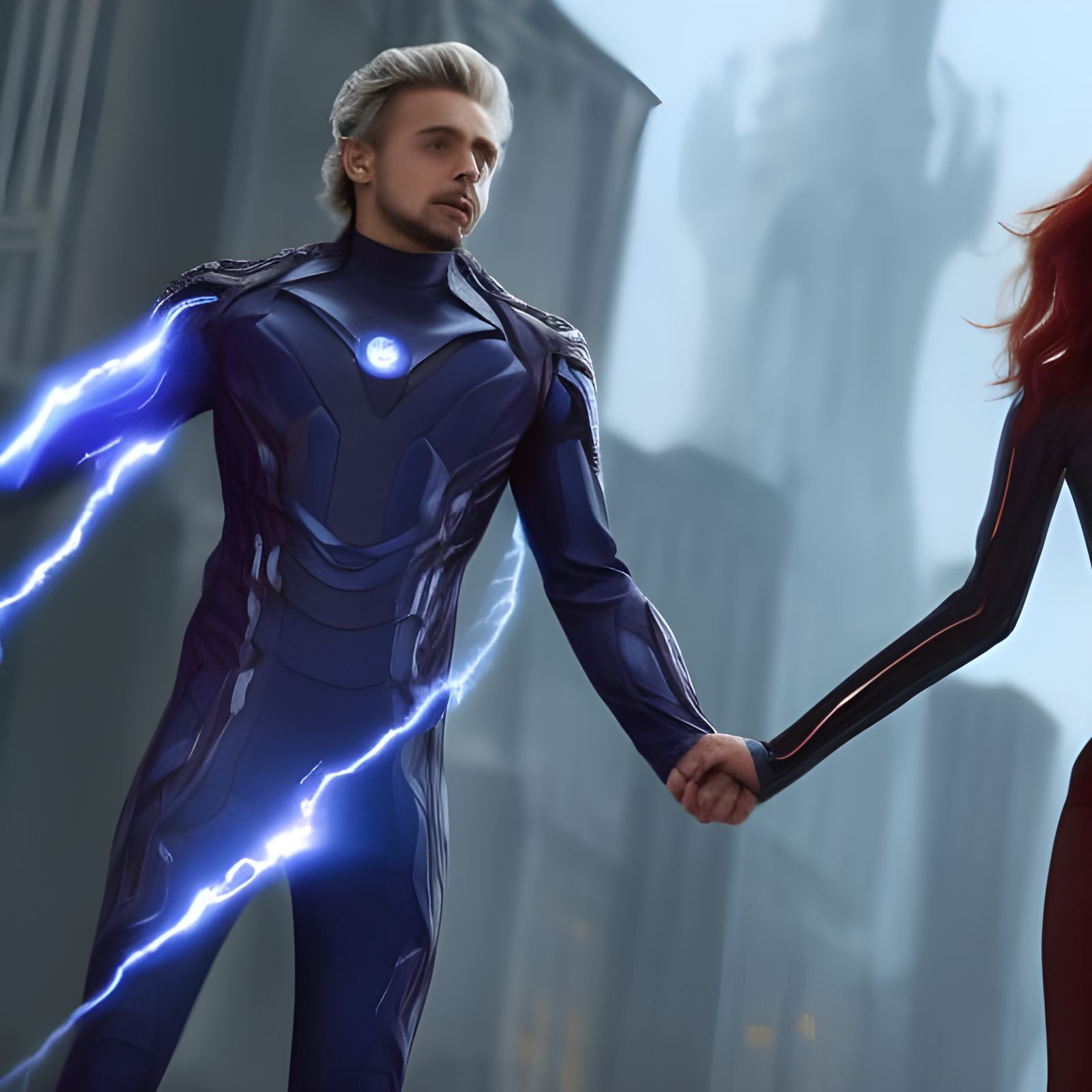 Pietro Maximoff and Wanda Maximoff