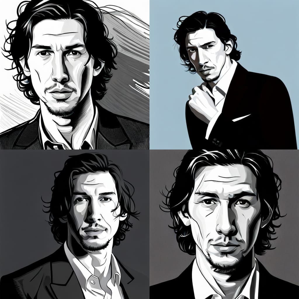 Striking Portrait of a Man