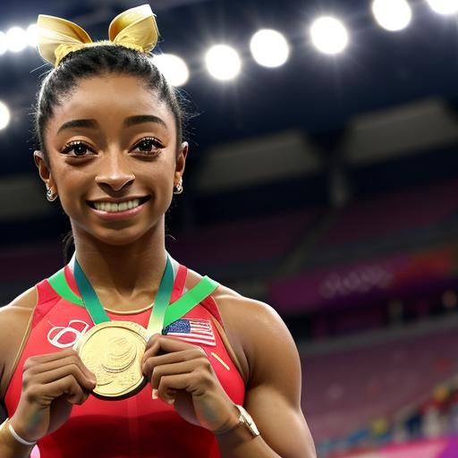 Simone Biles Wins Gold at 2024 Olympics