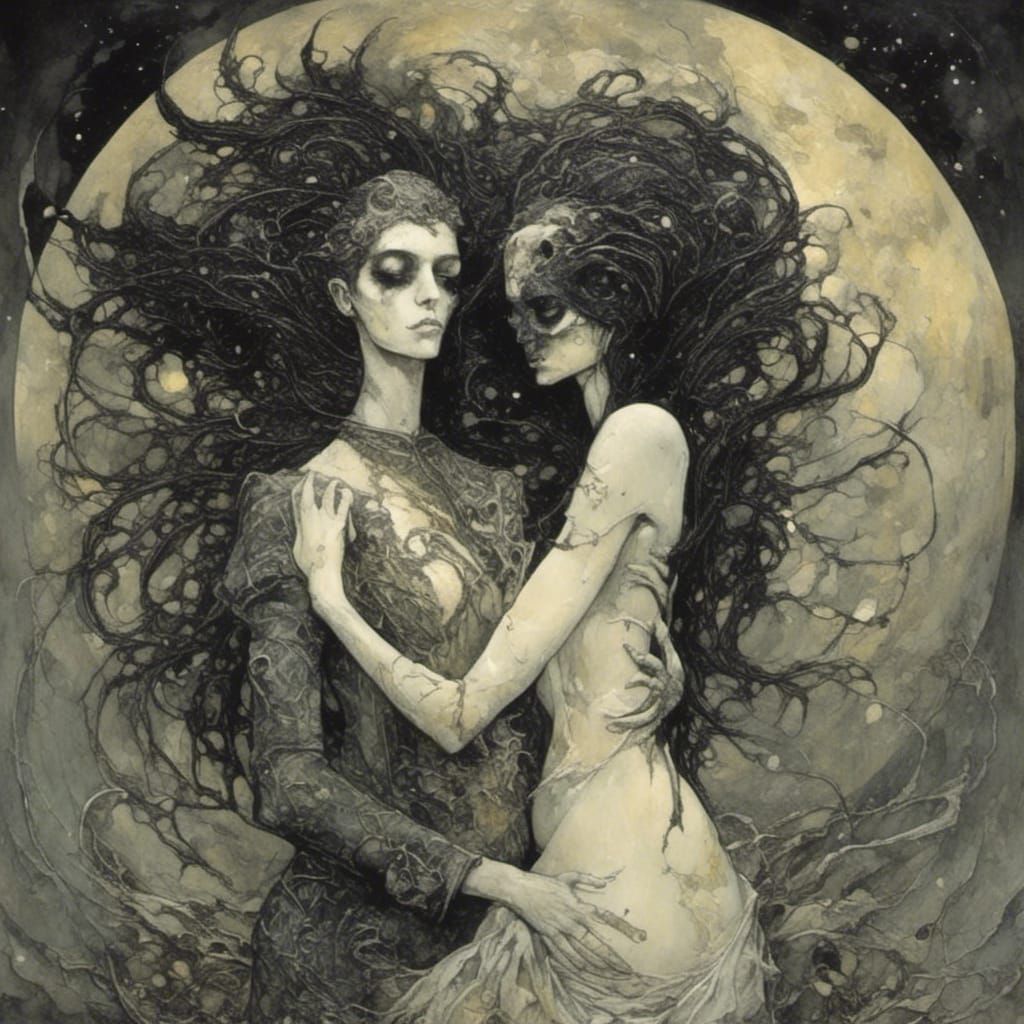 Sacred Love in a Whimsical Style