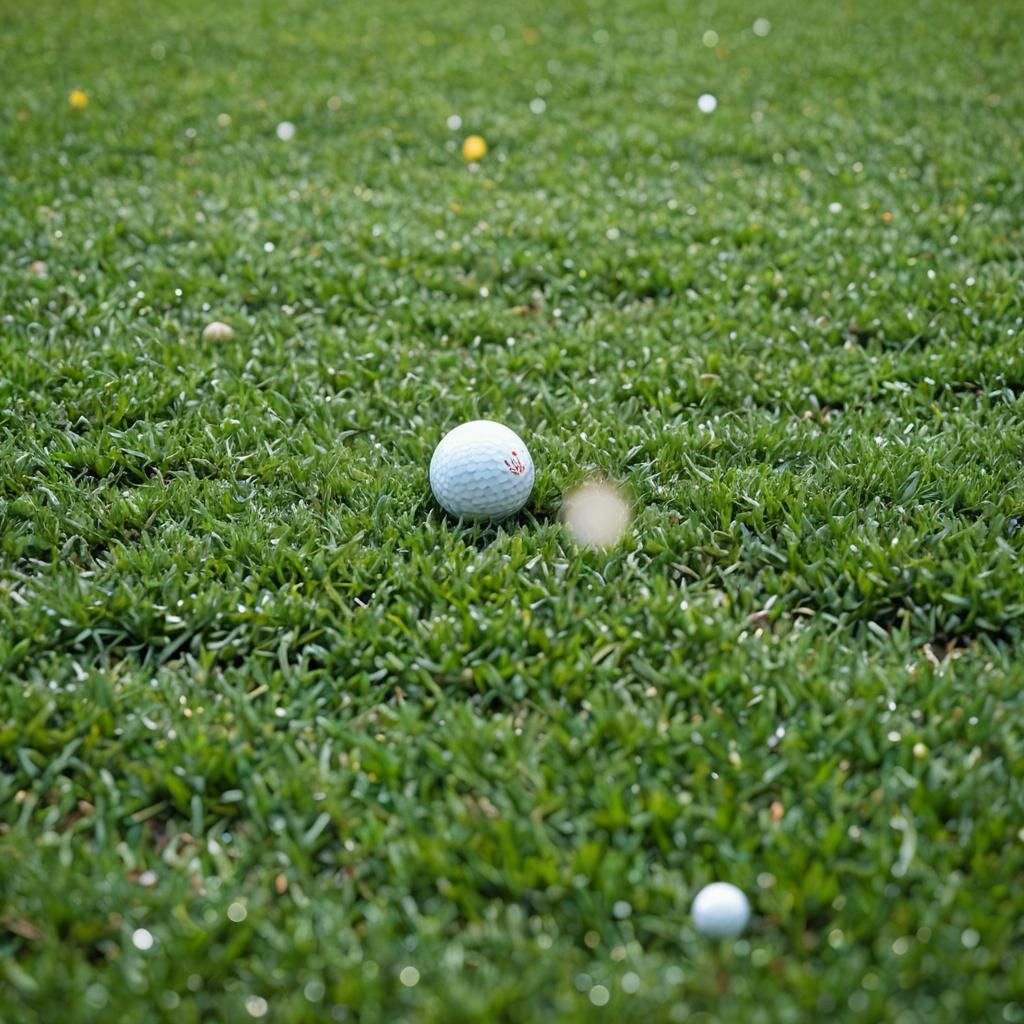 Golf Course Tee Time in Sharp Focus