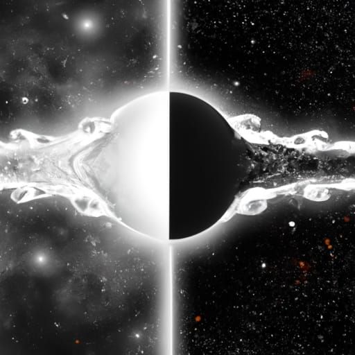 Cosmic Balance Between Light and Darkness