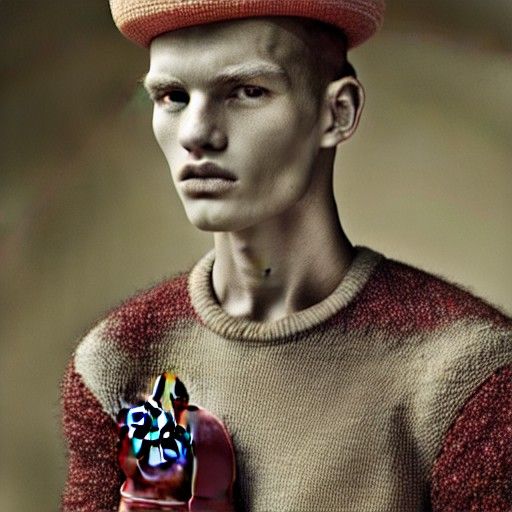 Portrait Inspired by Renaissance and Fashion Photography